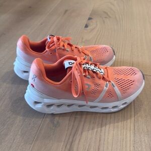 Women’s ON Cloud CloudSurfer 7 Orange White ON Running Cloud Surfer